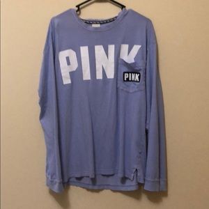 Long sleeve purple shirt